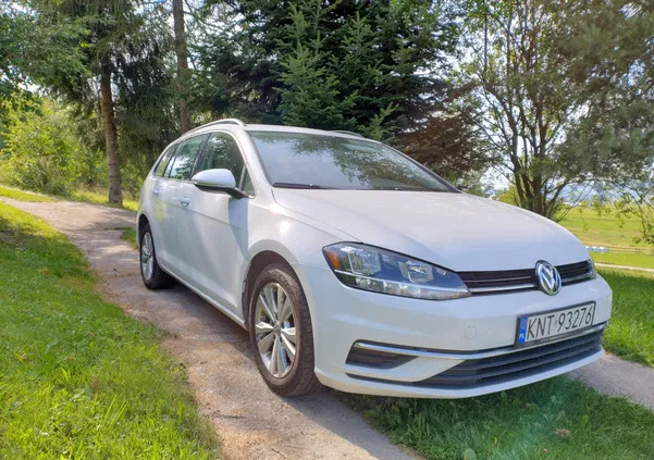 samochody osobowe Volkswagen Golf cena 60000 przebieg: 61000, rok produkcji 2019 z Bielsk Podlaski